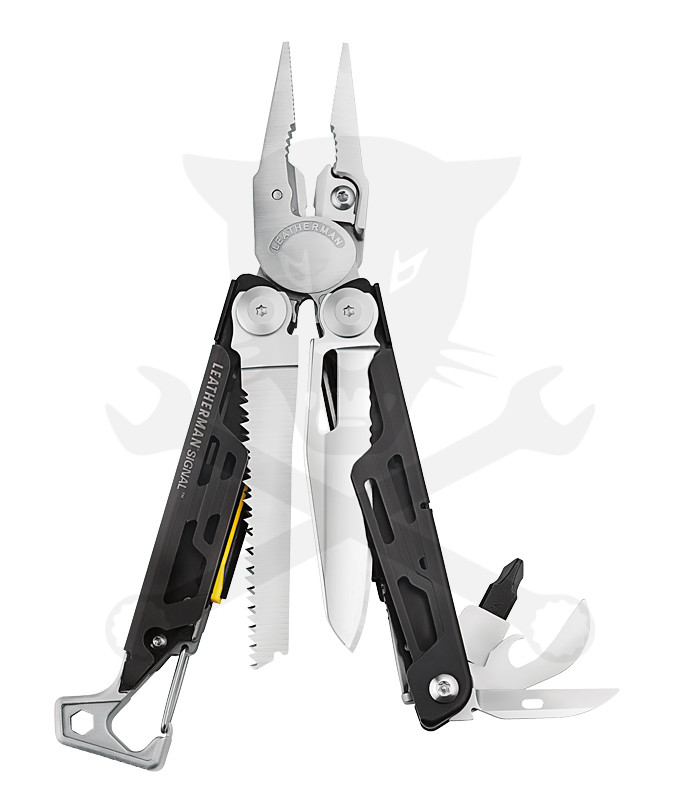 Multifunkciós szerszám Leatherman SIGNAL + Standard bőrtok -