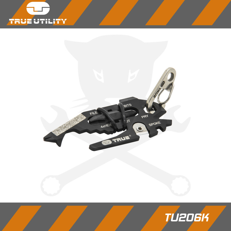 Multifunkciós szerszám, FISHFACE 18in1 - Fekete - True