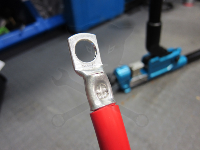 Fogó, saruzó - kétkaros - akku sarukhoz - DIN 10-150 mm2