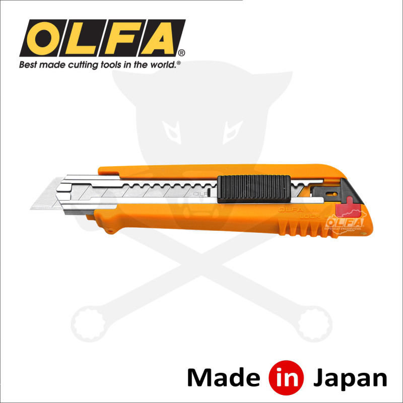 Vágókés OLFA 18 mm törh.penge, automata rögz. - pengetárolós 6x
