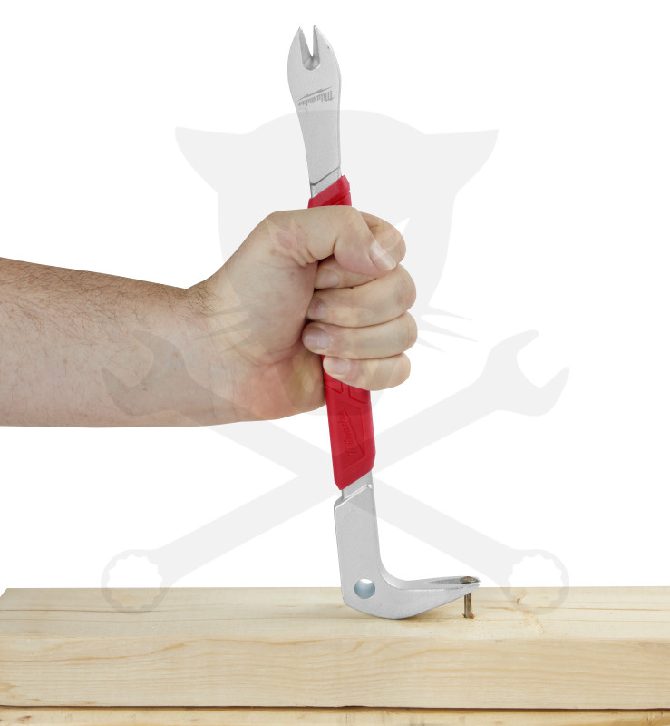 Pajszer - szeghúzó 12" - 305 mm - gumi bevonattal- Milwaukee