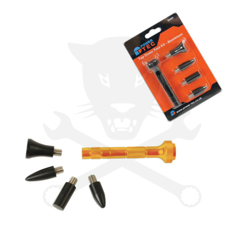 Horpadásjavításhoz visszütő tüske 4+1 db-os készlet - Alu