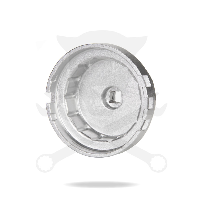 Olajszűrő leszedő dugókulcs 14 lapos, 64,5 mm-es 3/8" Genius