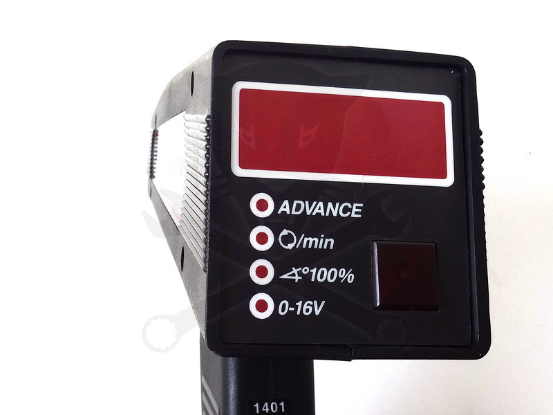 Stroboszkóp hangolható digit.