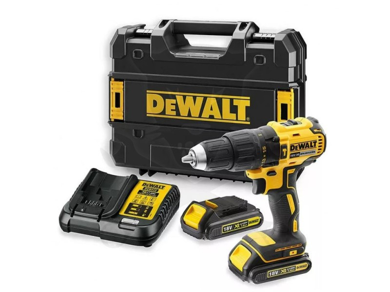 Fúró-csavarozó, akkus 18V 2db 2.0Ah Li-ion 65Nm - DeWalt
