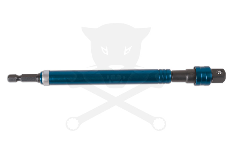 Crowa hajtószár 3/8" Fúrógépbe fogható 185 mm -körbeforgó markolattal