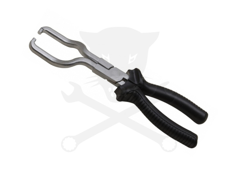 Fogó üzemanyagcső bontó C pofájú KingTony