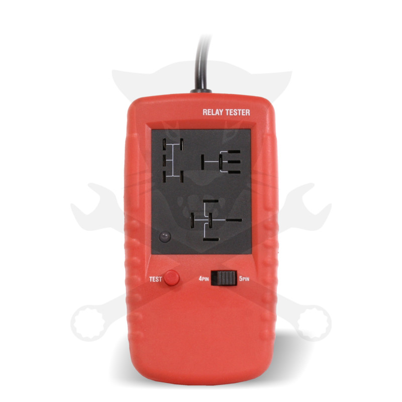 Relé teszter - autóipari, automatikus 12V-os - Hubitools