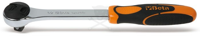 Crowa racsnis kulcs 1/2" - irányváltós 48 fogas, krómozott - Beta