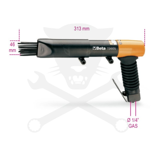 Levegős revétlenítő rozsdaleverő pisztoly - Beta