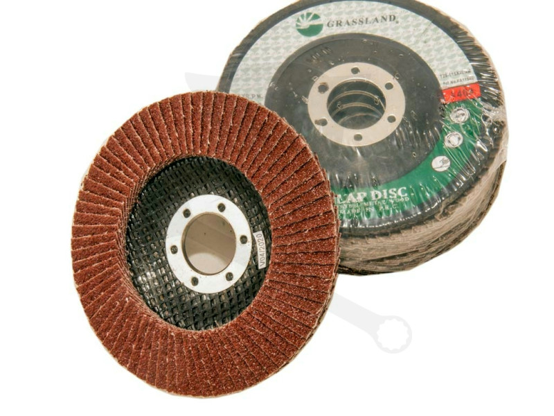 Csiszolótányér, lamellás 115 mm P40 - acél