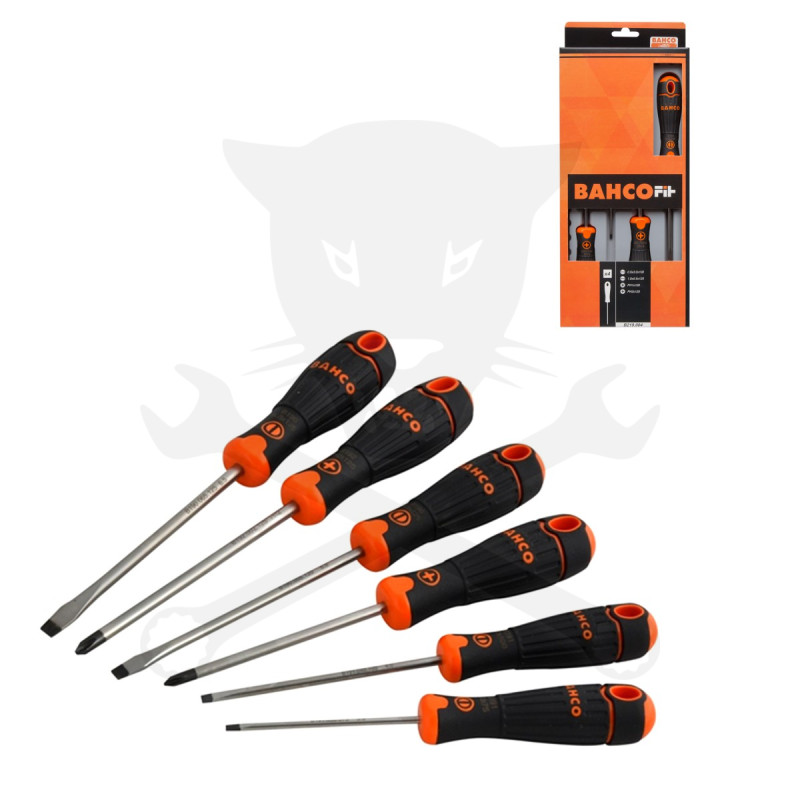 Csavarhúzó készlet - 6 részes - Bahco