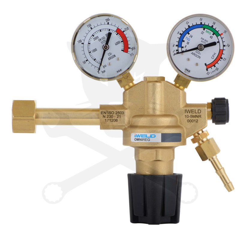 Reduktor CO2-Argon - OMNIREG 230 Bar/ 22 l/min W21,8x1/4'- IWELD