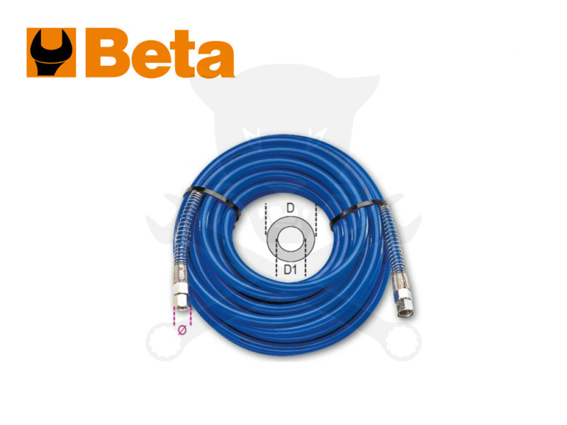 Levegőcső tömlő kék 12 méteres 8x12 mm 1/4" BM - Beta
