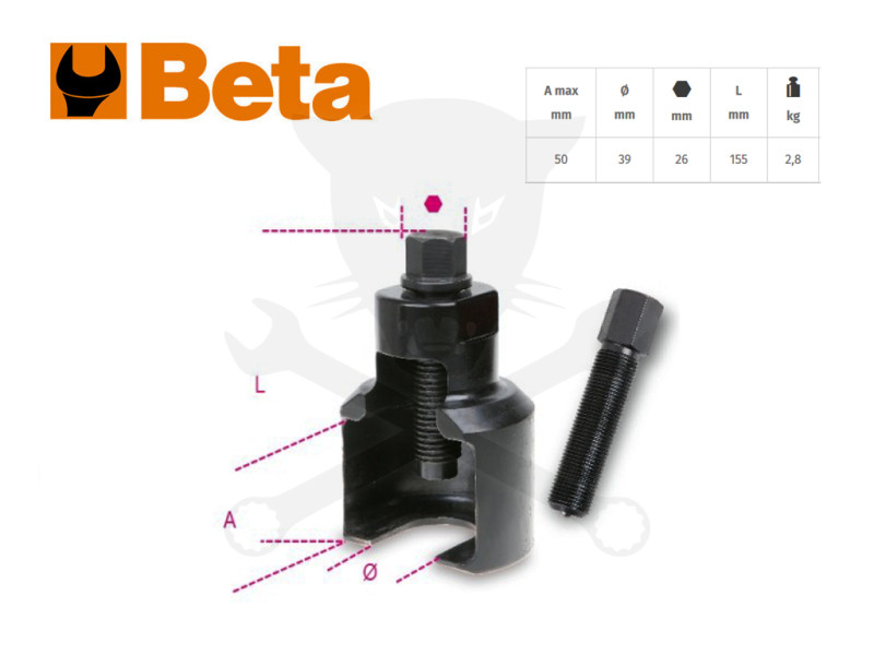 Gömbfejlehúzó 39 mm-es - Beta