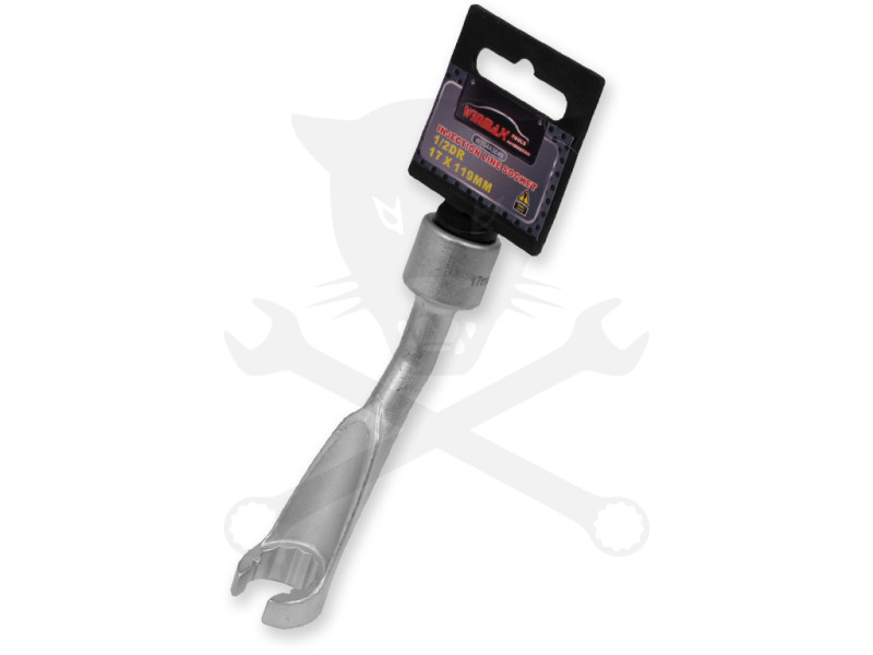 Üzemanyagcső speciális kulcs 1/2" BMW, Opel, Merci 17 mm-es