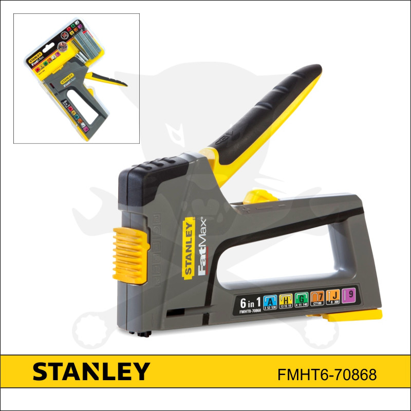 Tűzőgép-szegezőgép, mechanikus 6 in 1 - FatMax Stanley
