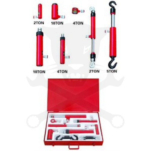 Karosszéria nyomató-huzató henger készlet 7 db-os