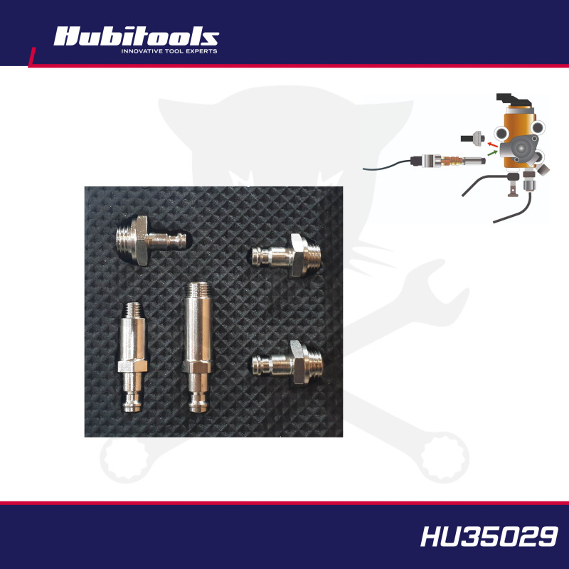 Nyomásteszter PressureDiag-hoz Adapter: Benzin nagy nyomás adapter készlet