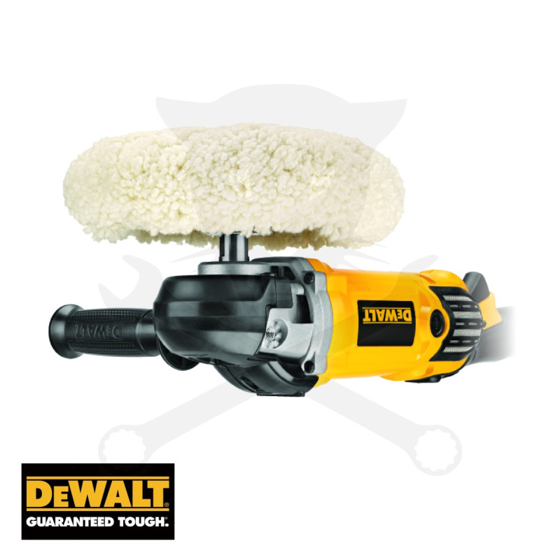 Polírozógép 1250W - gyapjú feltéttel 180-230 mm - DeWalt2