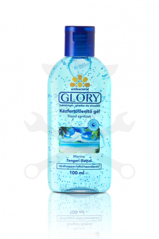 Kézfertőtlenítő gél - antibakteriális - 100 ml - Glory Tengeri