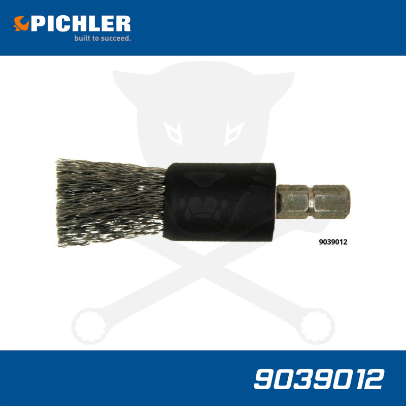 Pichler tartozék porlasztó fészek fenék kefe - acél 17 mm-es