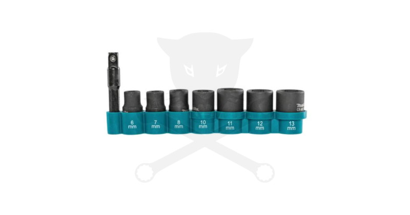 Dugókulcs készlet 1/4" 8 db-os 6-13 mm - Makita
