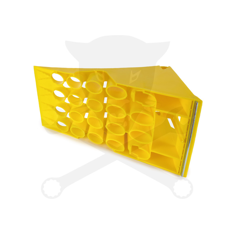 Kerék ék - támasztó ék - TEHER erős, fémbetéttel 22.5" - DIN76051-E53