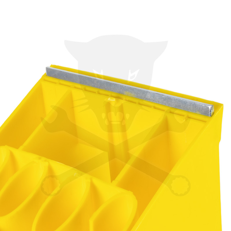 Kerék ék - támasztó ék - TEHER erős, fémbetéttel 22.5" - DIN76051-E53