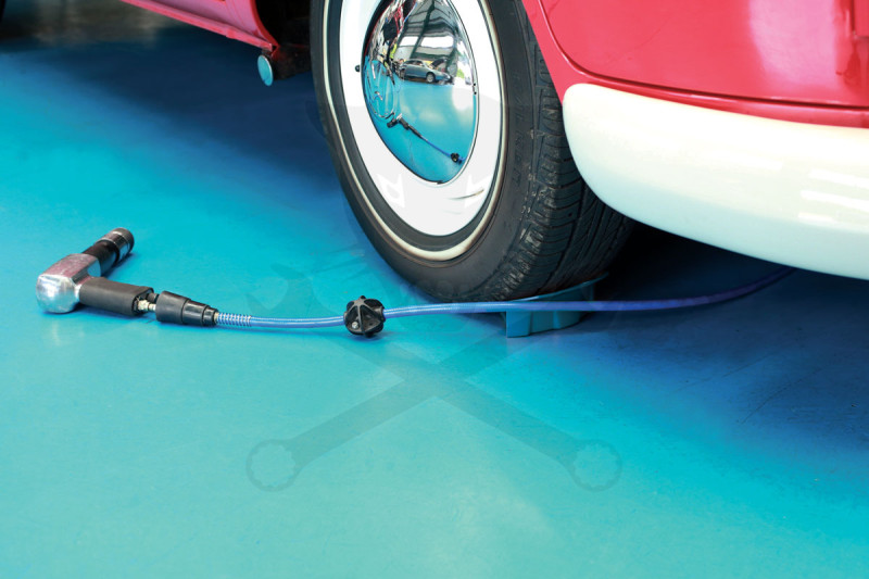 Levegő tömlő megvezető készlet - polietilén - 2 db-os - Laser