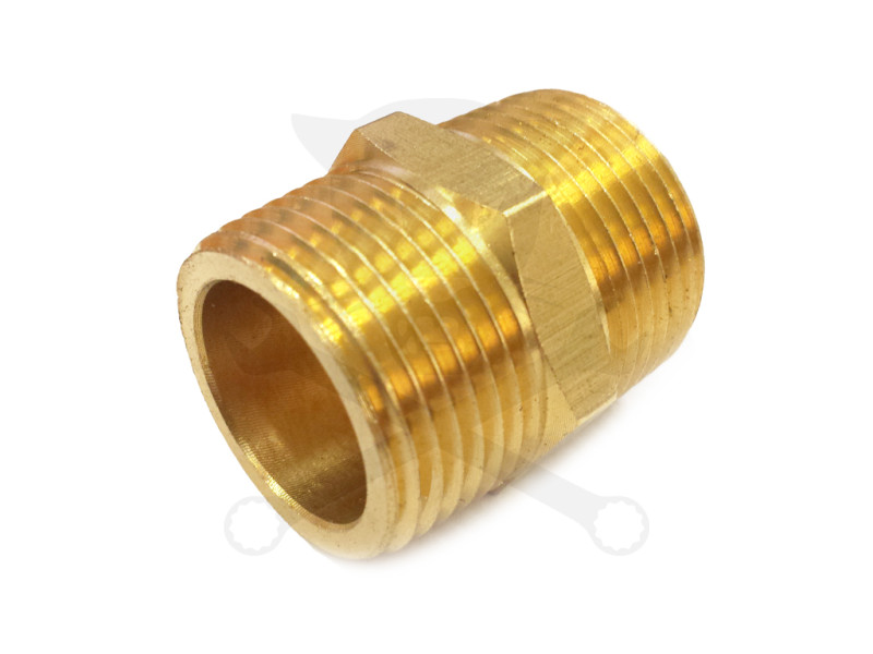 Levegő csatlakozó közcsavar külső-külső 1"-1" KK