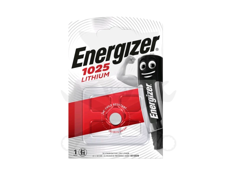 Elem 3V - CR1025 gombelem - Li Energizer