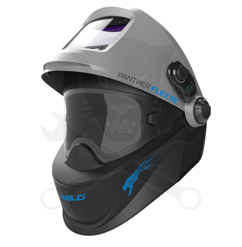 Hegesztőpajzs automata 83,4 x 100 mm - Panther Flex RC - IWELD