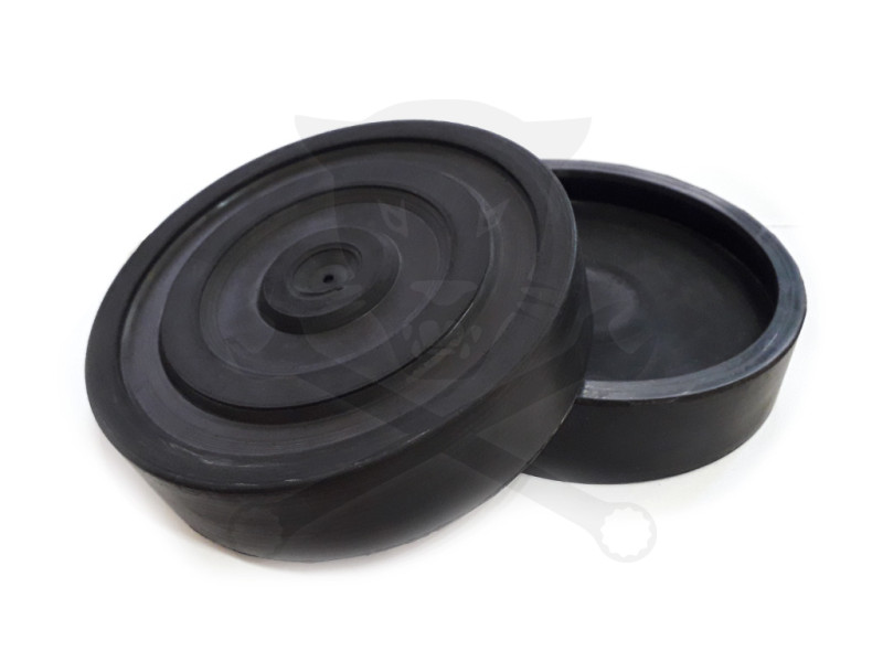 Gumipogácsa csápos emelőhöz 123/115 mm-es peremes-körkörös