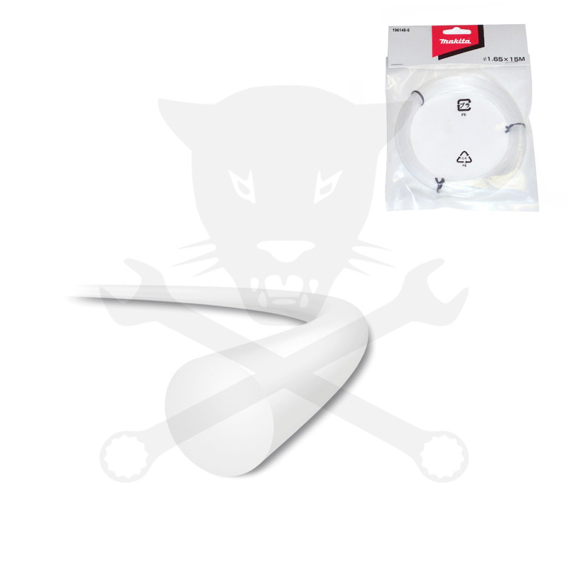 Fűkasza damil 1,65 mm x 15 méter Körprofil UR3000-DUR181-hez - Makita