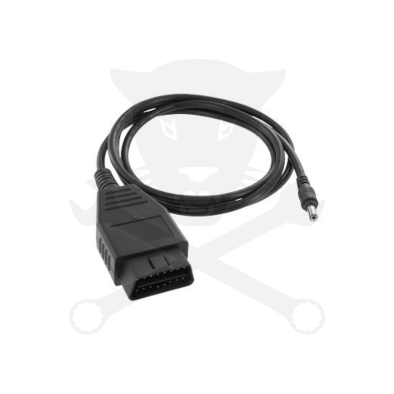Akkumulátor bikázó-indító (starter)-hez OBD-II memóriamegörző kábel