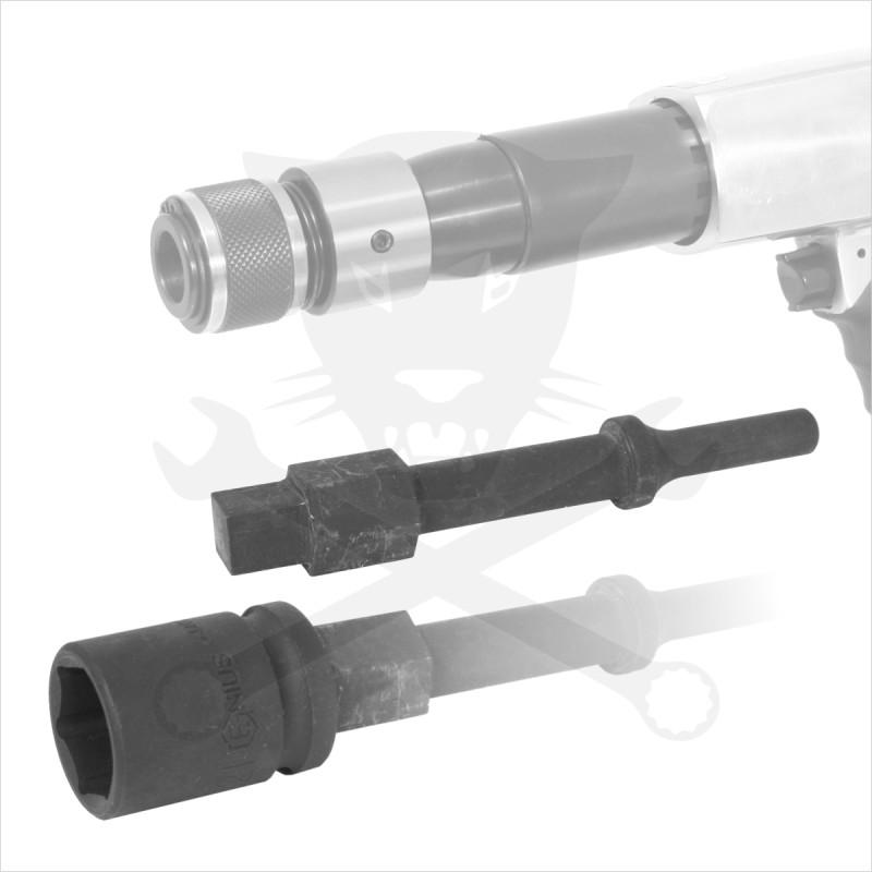 Vibro kalapácshoz vibrációs profi adapter készlet 7 db-os