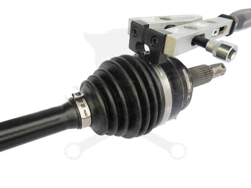 Bilincsfogó féltengely - kétirányú szorító pofa 2:1-ben - Laser Tools