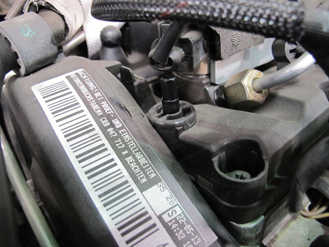 Olajleeresztő-csavarkulcs VAG 2.0 Liter 4 heng. FSI és TFSI