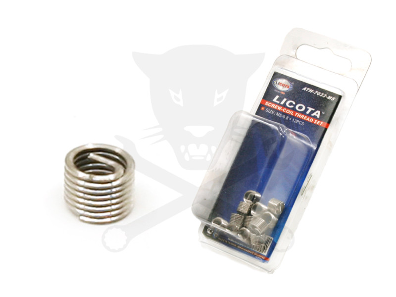 Menetjavító betét készlet M05x0,8 - 12 db-os