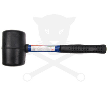 Kalapács gumi 76 mm - 1200 g - BGS