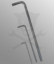 Torx kulcs "L" alakú T - 6 Genius