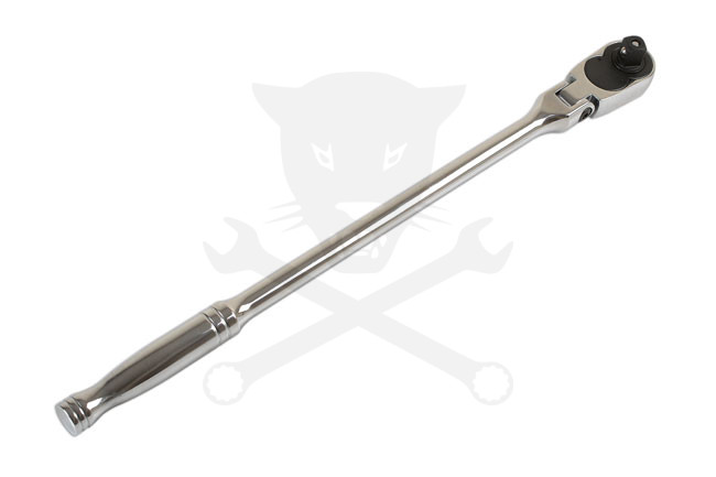 Crowa racsnis kulcs 1/2" 48 fog csuklós fejű - 430 mm hosszú - Laser