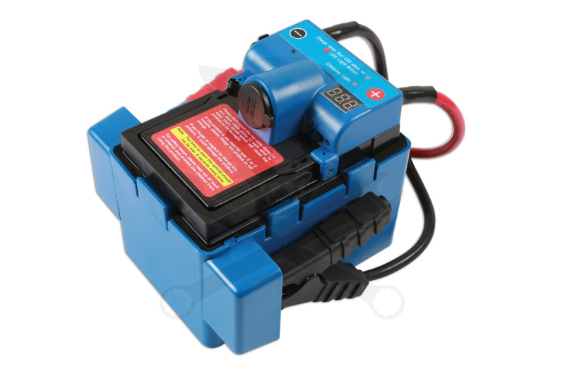 Akkumulátor bikázó-indító (starter) 12 V -1200A -14Ah -Laser Tools