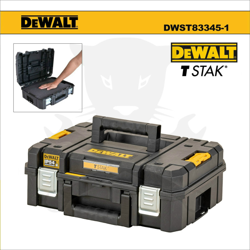 Szerszámos láda 13.5 L - TSTAK II 2.0 - IP54 vízálló - DeWalt