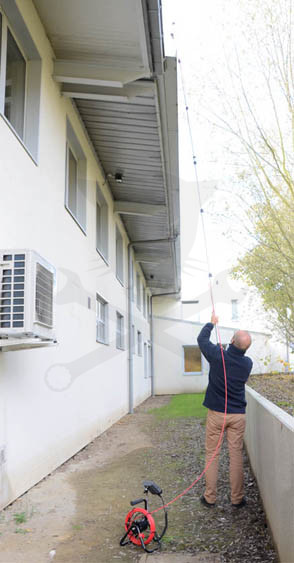 Videoszkóp flexibilis kameraszárhoz fix tartócső 540/990mm - Hubitools