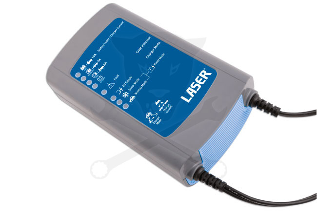 Akkumulátor töltő 12V - 10A - 4:1-ben Inteligens - Laser -TS20