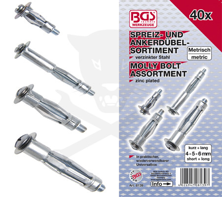 Fém tipli készlet 40 db