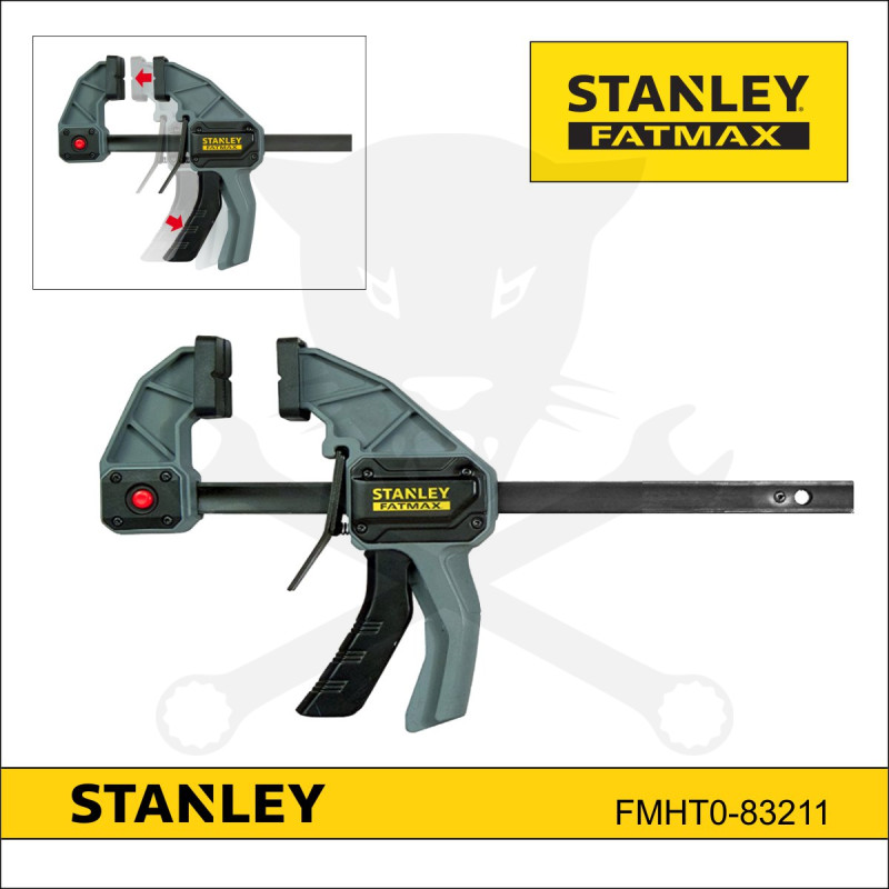 Gyorsszorító, kézi, profi 450 mm - Stanley