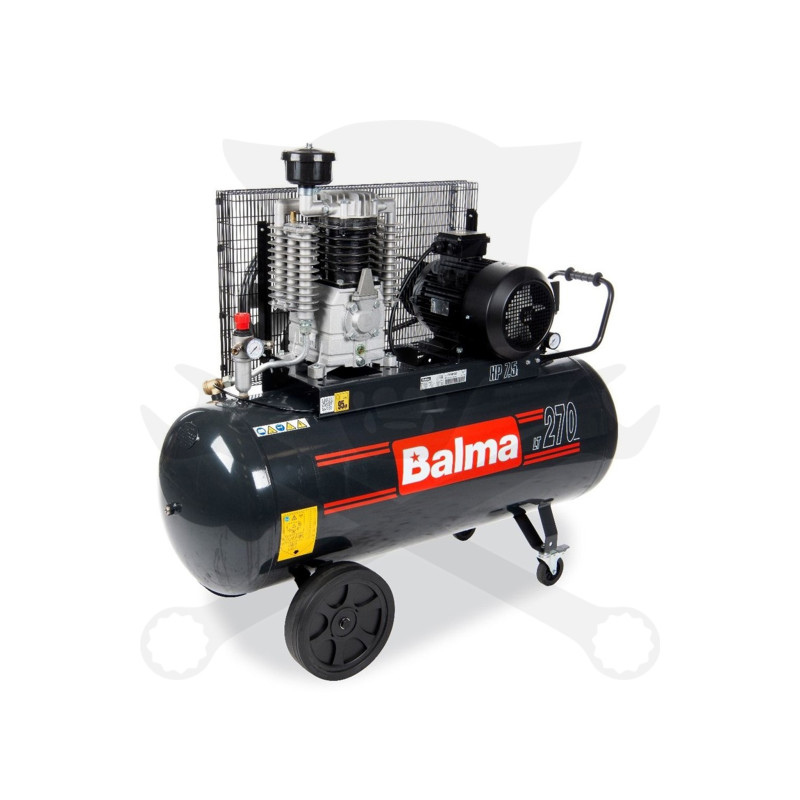 Kompresszor, dugattyús 270L 5,5 KW 11 bar 400V BALMA (NS39S/270CT7,5)